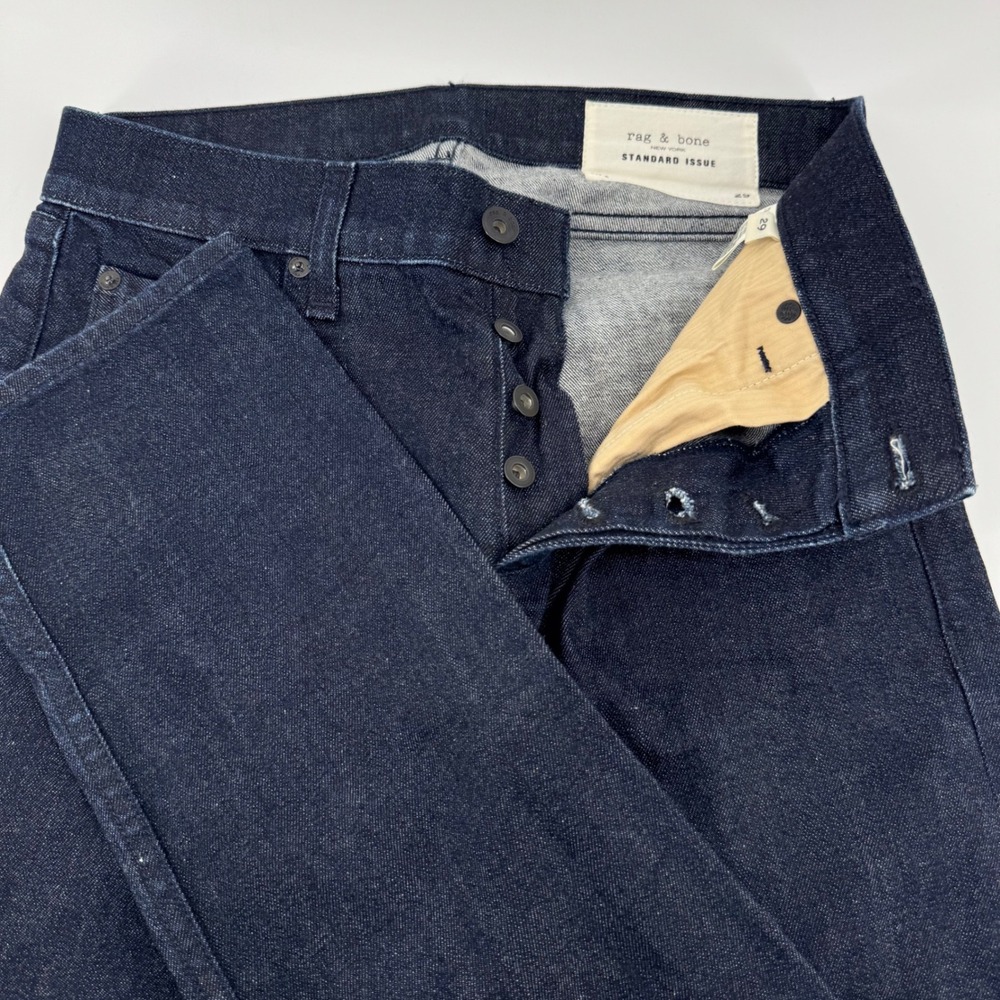 Rag & Bone Standard Issue Fit 2 Slim Leg Jeans Mens 29 Indigo Dark Wash Denim
